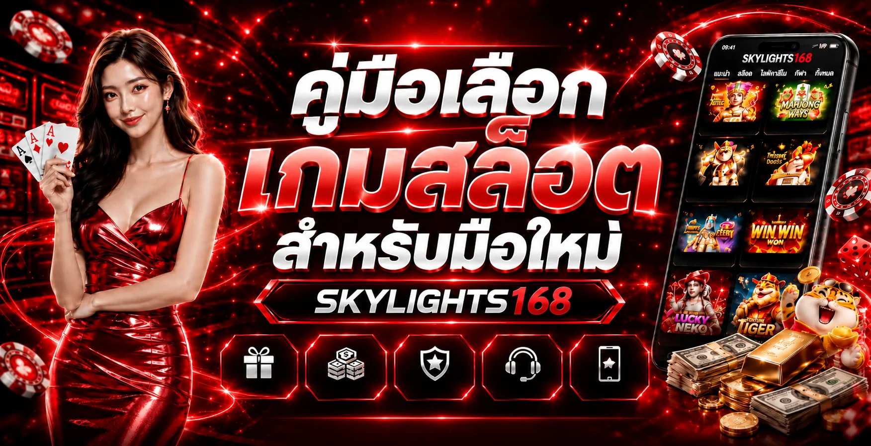 SKYLIGHTS168 คู่มือเลือกเกมสล็อตสำหรับมือใหม่